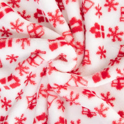 Плед LoveLife Подарок 200*220 см, велсофт,100% п/э, 280гр/м  фото 2