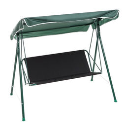 Качели садовые «Адлер», 175×150×120 см, максимальная нагрузка 150 кг, зелёные