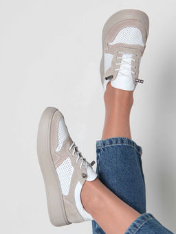 Кеды EDART 149.LusiR2 la. Белый бежевый