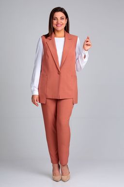 Костюм Liona Style 859 терракотовый