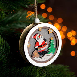 Световой декор с подвеской Сказка 7.8 см, МИКС