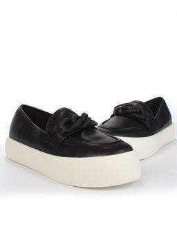 03-DJ35-2 BLACK Полуботинки женские (натуральная кожа)