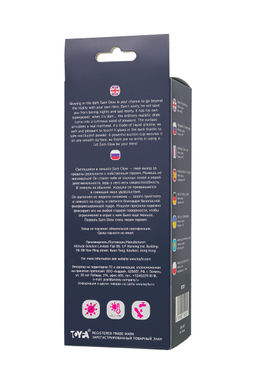 Фаллоимитатор, светящийся в темноте, Beyond by Toyfa Sam Glow, силикон, розовый, 17 см