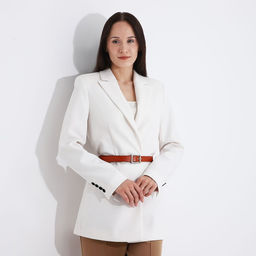 Ремень женский, ширина 2,4 см, винт, пряжка металл, цвет рыжий - Simaland фото 3