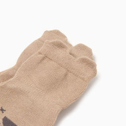 Цена за 2 шт. Носки детские MINAKU со стопперами, 11-12 см, коричневые