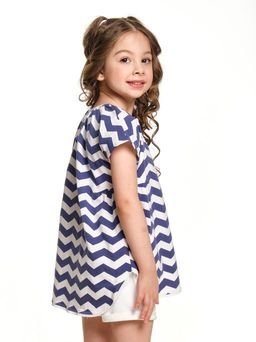 Футболка для девочки UD 1358 т.синий - Mini maxi фото 6