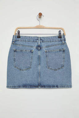 Trendyolmilla Mavi Mini Denim Etek TWOSS25ET00169 фото 6