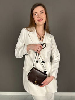 Сумочка женская из телячьей кожи