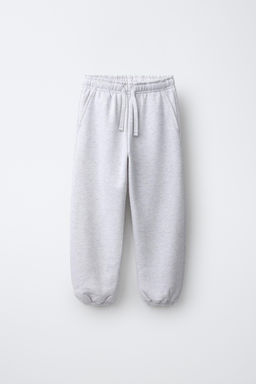 PANTAL?N FELPA JOGGING / Gris vigor? - Zara фото 2