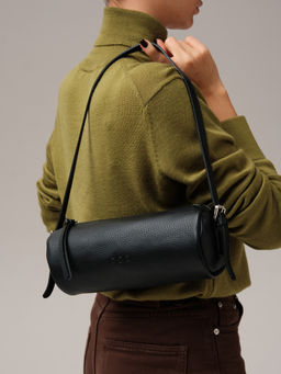 Кожаная сумка Tube DBR 31343 черный