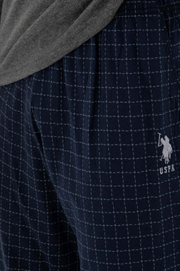 Мужской пижамный комплект антрацитового меланжевого цвета Неожиданная скидка в корзине - U.s. polo assn фото 7