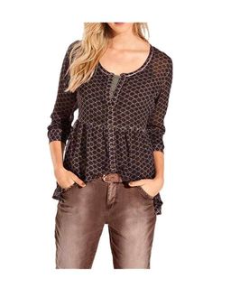 Блузка, сиреневая - Linea tesini фото 3
