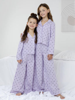 МП 1668/сиреневый Н255.1 пижама для дев