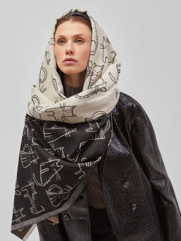 Палантин женский RH9-17511-4 - Tantino фото 2