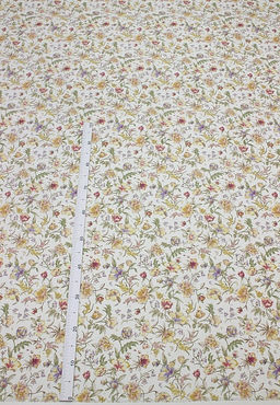 Сатин Асфея цв.белый, ш.2.35м, хлопок-100%, 110гр/м.кв - Купава фото 2