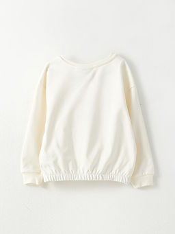 Bisiklet Yaka Tweety Bask?l? Uzun Kollu K?z ?ocuk Sweatshirt - Waikiki фото 2