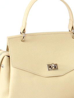 Сумка женская натуральная кожа GU 2066-76010, 2отд, плечевой ремень, молочный SALE 265749 - Adelia фото 4