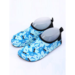 Коралловые тапочки аквашузы детские Акулы в очках