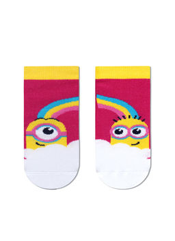 Цена за 2 пары БРЕСТСКИЕ Носки детские MINIONS 3095 фуксия