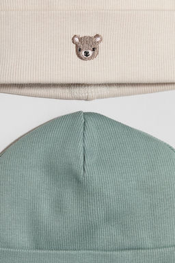 Pack de 2 gorros beanie de algod?n - H&m фото 11
