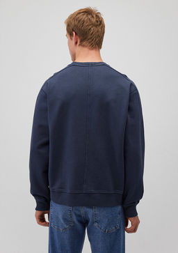 Lacivert Sweatshirt - Mavi фото 4