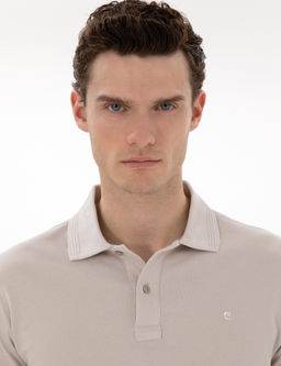 Ta_ Slim Fit K_vr_lmaz Polo Yaka Basic Ti__rt - Pierre cardin фото 9