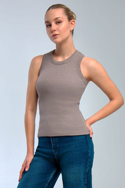 Арт.3201/4 Майка женская 42-46 (3 шт) Цвет:кофейный - Калинка фото 3