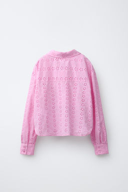 PACK CAMISA CON TOP SCHIFFLY / Fucsia - Zara фото 2