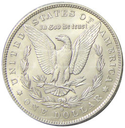 1 доллар 1884 года О США Доллар Моргана