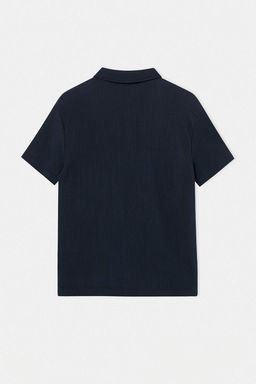 Kahverengi Regular/Normal Kesim Dokulu Polo Yaka T-shirt TMNSS26PO00005 - Trendyolmilla фото 6