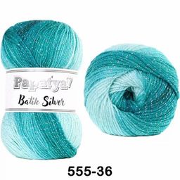 BATIK SILVER PAPATYA - Kamgarn фото 8