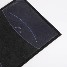 Обложка для паспорта, чёрная