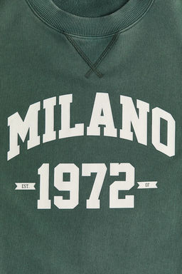 Sudadera con motivo de texto - H&m фото 5