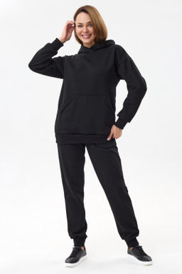 Костюм женский трикотажный мод. 3002 ТрДС. Цвет: черный - Стильб фото 6
