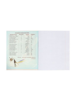 Цена за 10 шт. Тетрадь предметная, 48 листов в клетку, Calligrata Доска. Физика  фото 10