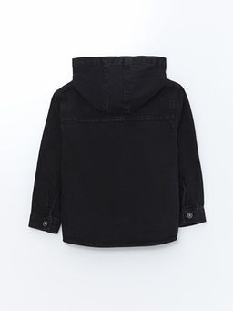 Kap??onlu Erkek Bebek Jean Ceket - Waikiki фото 2