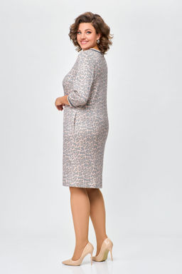 Платье Swallow 686.2 принт леопард