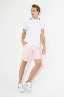 U. S. Polo Assn Мужские розовые тканые шорты - U.s. polo assn фото 8