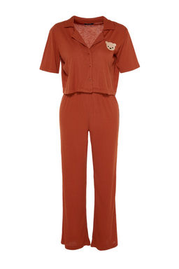 Tarc?n Ay?c?kl? Fitilli Orme Pijama Tak?m? THMSS21PT0168