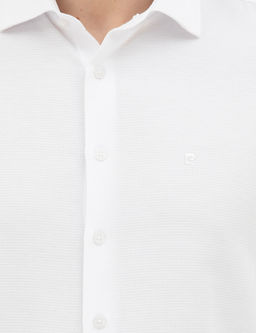 Beyaz Slim Fit Uzun Kollu G_mlek