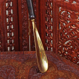 Ложка для обуви «Петелька», 51×4×2.5 см, латунь