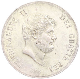 120 грано 1856 года Королевство Обеих Сицилий