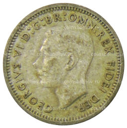 3 пенса 1951 года Австралия