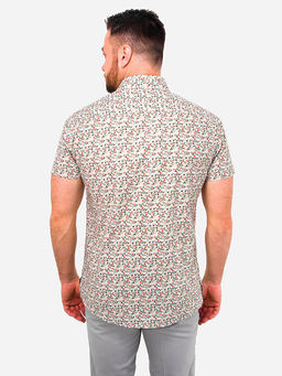 Сорочка мужская короткий рукав GREG 453/201/14653/ZS/C/1  фото 6