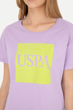 Женская сиреневая футболка - U.s. polo assn фото 14