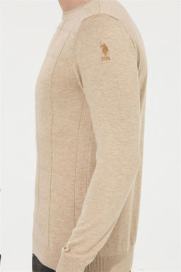 U. S. Polo Assn Мужской свитер из каменного меланжа - U.s. polo assn фото 14