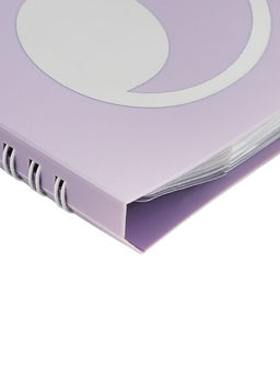 Нотная папка - 20 файлов 40 листов фиолетовая