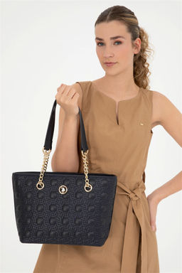 Женская темно-синяя сумка