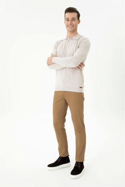 U. S. Polo Assn Мужской свитер из каменного меланжа - U.s. polo assn фото 11