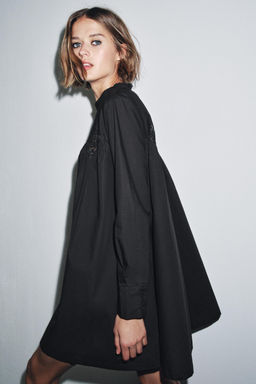 EMBROIDERED DRESS ZW COLLECTION - Zara фото 4